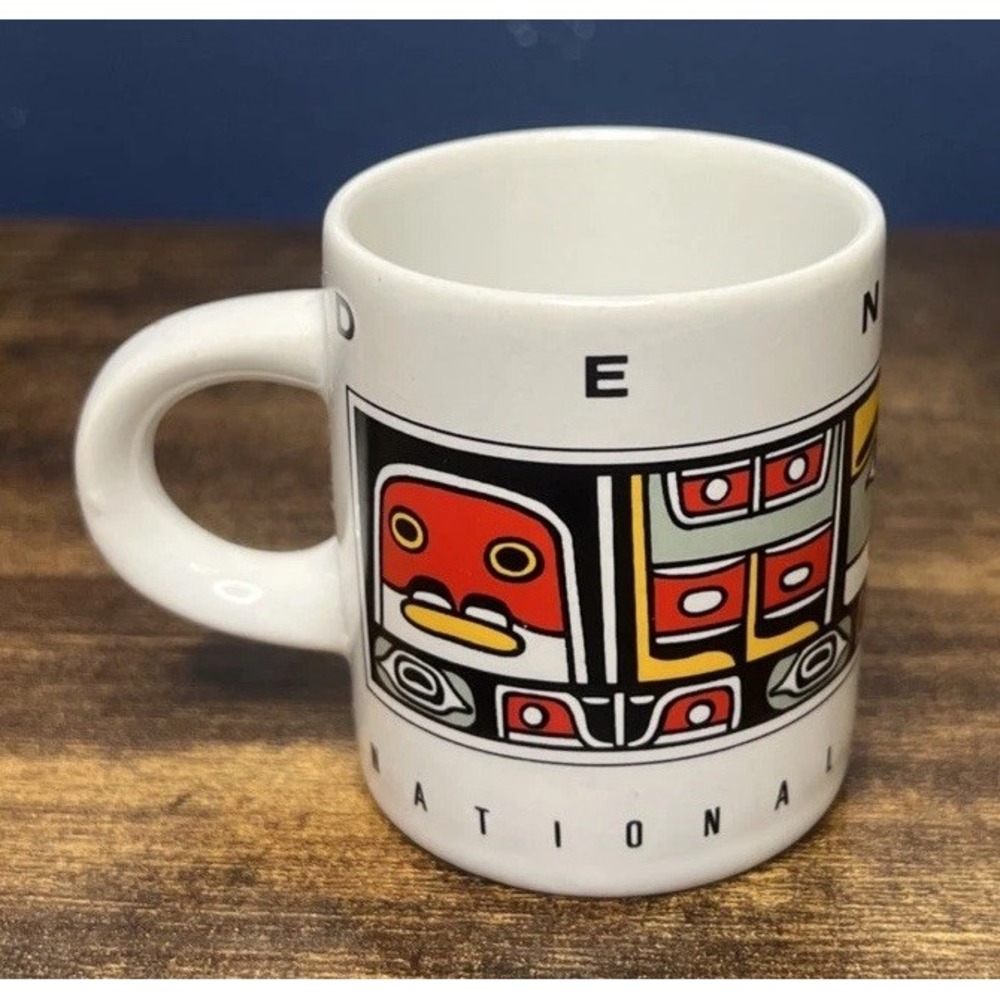Denali National Park Demitasse Espresso Cup Mug Alaska Souvenir
